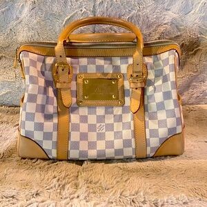 ✨ Authentic Louis Vuitton Damier Azur Berkeley Boston Handbag GUC. ✨